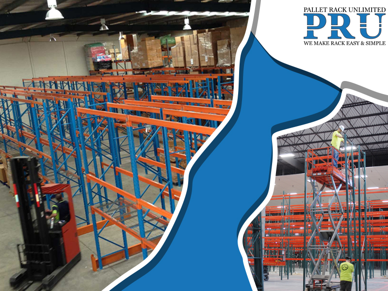 forklift-in-use-by-an-professional-and-mobile-scissor-lift-getting-used-to-build-pallet-racks