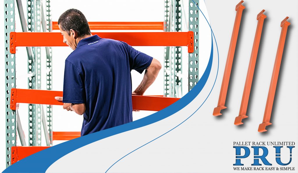 Safety bars for your pallet rack Pallet Rack Unlimited