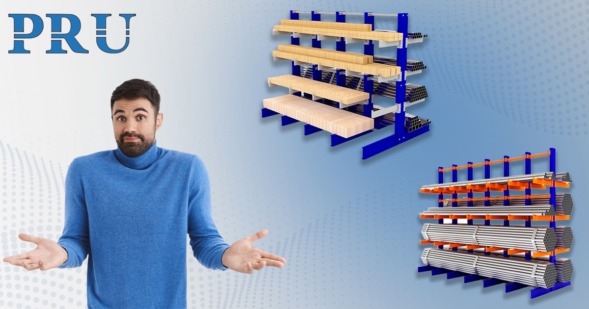 cantilever-racking-shelf-for-steel-products-cantilever-racking-systems-for-storage-of-aluminum-pipe-and-wooden-planks-and-man-shrugging-and-dpreading-hands